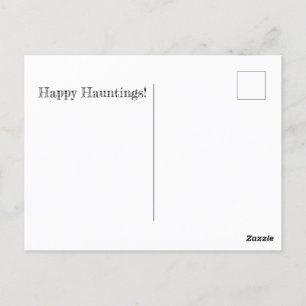 Saison éffrayante 2022 Happy Hauntings Carte posta