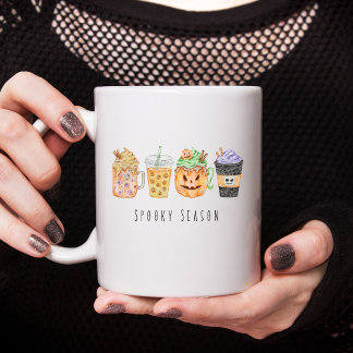 Saison éffrayante Halloween café Mug