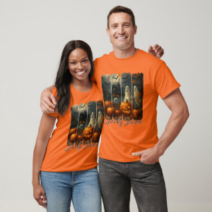 Saison éffrayante Halloween Fantômes T-shirt Citro