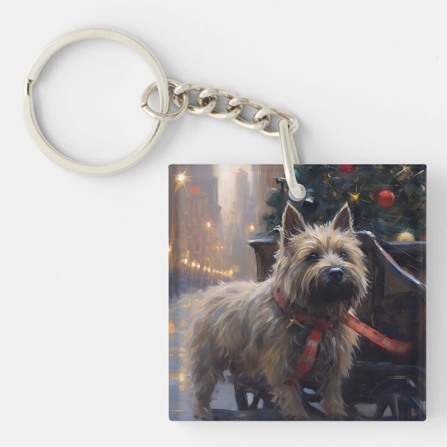 Saison Festive de Noël à Cairn Terrier (Devant)