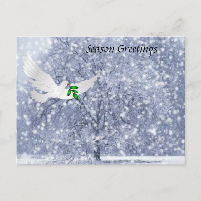 Saison G... Feiertagspostkarte (Vorderseite)