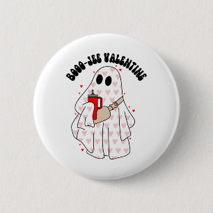 Saison Niedlich Ghost Valentine Kostüm Boujee Boo- Button