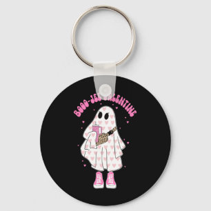Saison Niedlich Ghost Valentine Kostüm Boujee Boo- Schlüsselanhänger