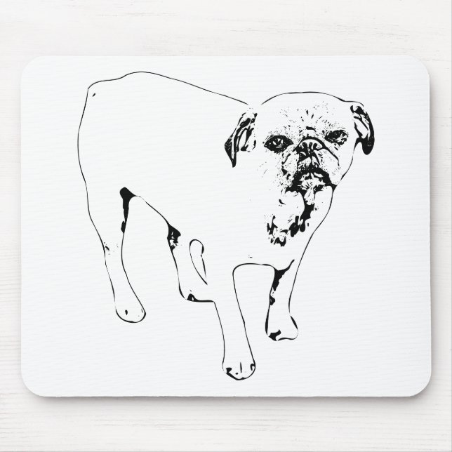 Saison Skizze Mousepad (Vorne)