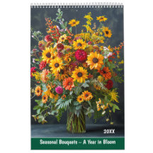 Saisonale Blumensträuße – Ein Jahr in Blüte