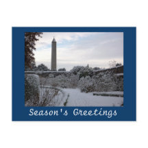 Saisonale Dublin Postkarte