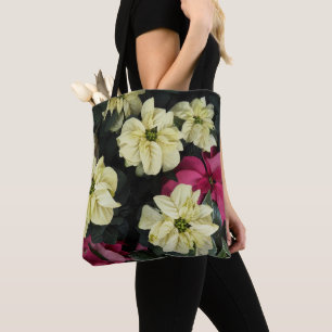 Saisonale Feiertage Poinsettias Tasche