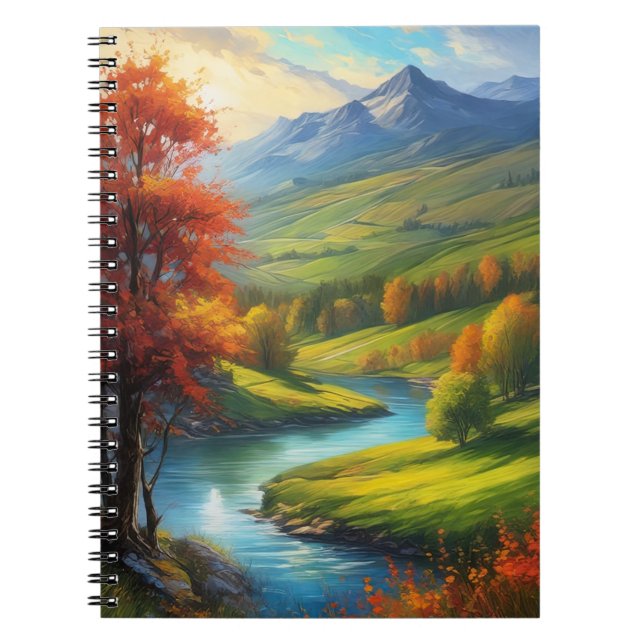 Saisonale Metamorphose Notizblock (Vorderseite)