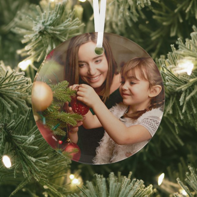 Saisonale Mutter- und Tochter-Familiendekoration Ornament Aus Glas (InSitu)