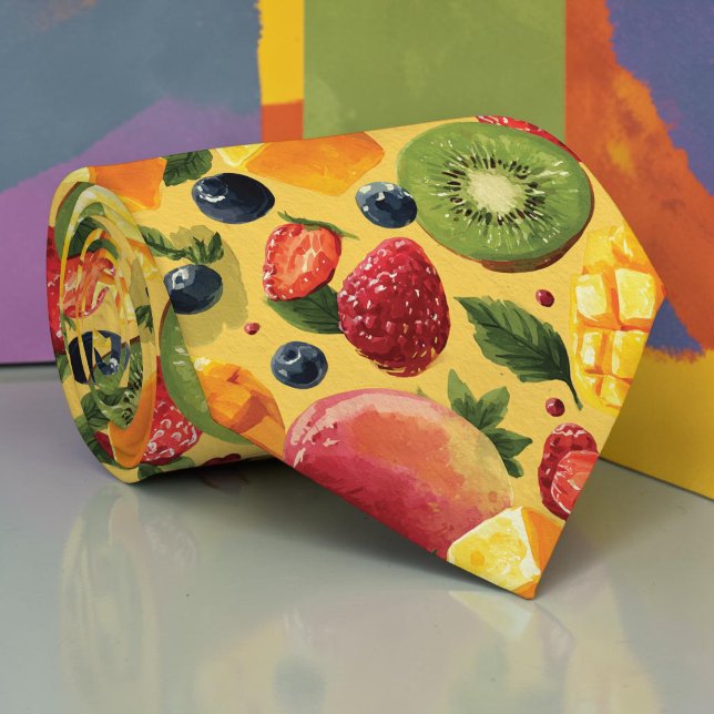 Saisonale Sommerfrucht Krawatte (Von Creator hochgeladen)