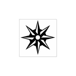 Saisonale Star Decke Gummi Briefmarke Gummistempel