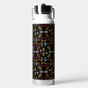 Saisonale Veränderung Herbstlaubfall Trinkflasche
