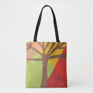 Saisonaler Baum Tasche