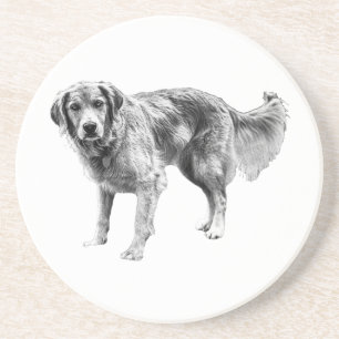 Saisonaler Untersetzer mit Graustufen