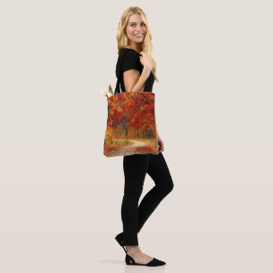 Saisonfarben des Herbstes Tasche