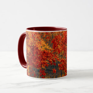 Saisonfarben des Herbstes Tasse