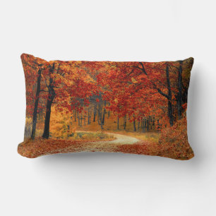 Saisonfarben Herbstlumbalkissen Lendenkissen