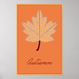 Saisons : Affiche d'automne