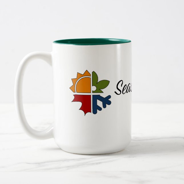 Saisons Café Mug - Printemps (Gauche)
