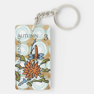 Saisons Mah Jongg Automne/Porte - clé d'hiver