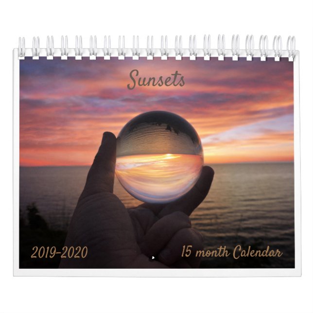 Saisonsonnenuntergänge Kalender (Titelbild)