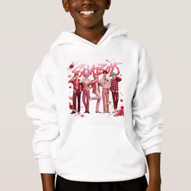 Saja Boy Valentine Kapuzenpullover Hoodie (Vorderseite)