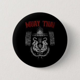 Sak Yant Muay Thai Kickboxen Tattoo asiatische Kul Button