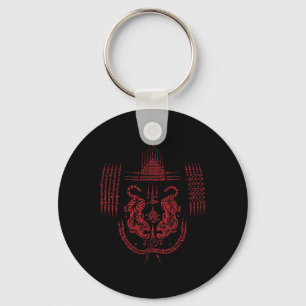 Sak Yant Muay Thai Kickboxen Tattoo asiatische Kul Schlüsselanhänger