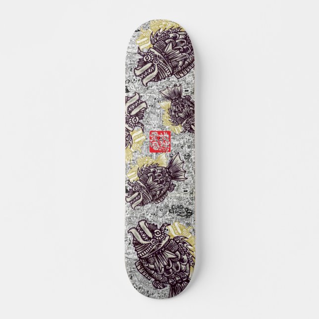 Sakana Skateboard durch Gag-Zirkus Osaka, Japan (Vorne)