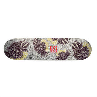 Sakana Skateboard durch Gag-Zirkus Osaka, Japan