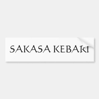 Sakasa Kebari Autoaufkleber