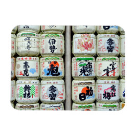 Sake-Checks von Ise Shrine, Japan Magnet