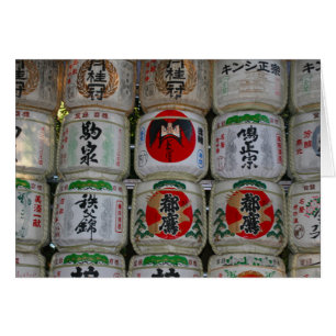Sake-Fässer