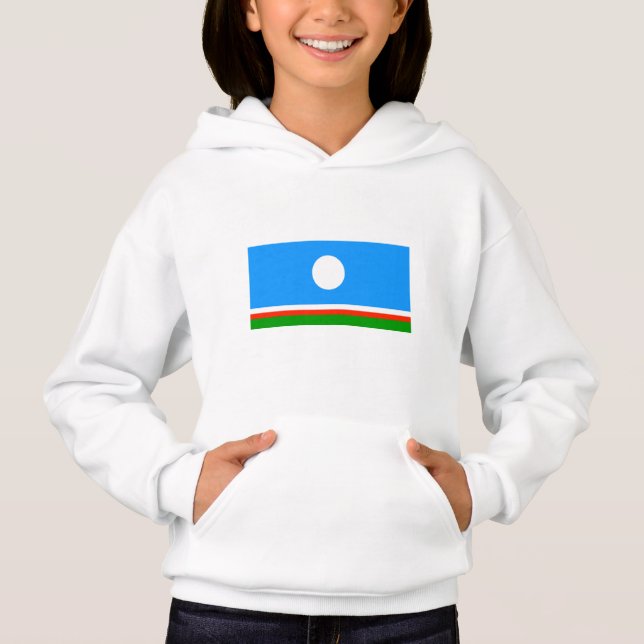 Sakha Flag Hoodie (Vorderseite)