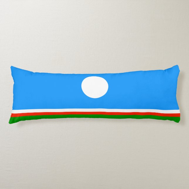 Sakha Flag Seitenschläferkissen (Vorderseite)