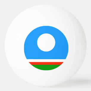 Sakha Flag Tischtennisball