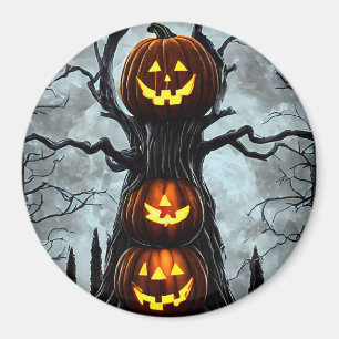 Sakko Laternenkürbis Fantasy Dark Art Magnet