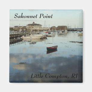 Sakonnet Point, Little Compton, RI Hafen Magnet