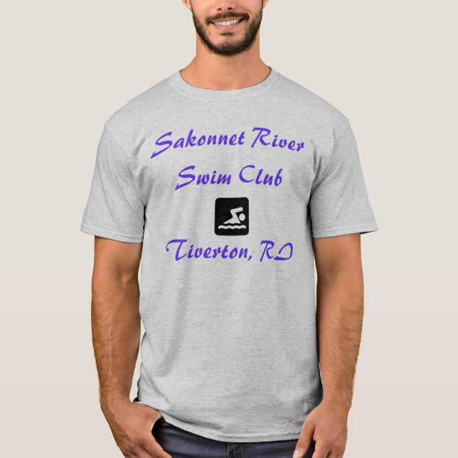 Sakonnet River Swim Club, Tiverton, RI T-Shirt (Vorderseite)