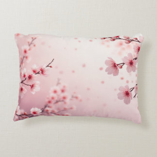 Sakura Bliss Cushion - Elegantes Cherry Blossom De Dekokissen