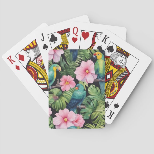 Sakura Blossom Muster spielen Spielkarten (Rückseite)