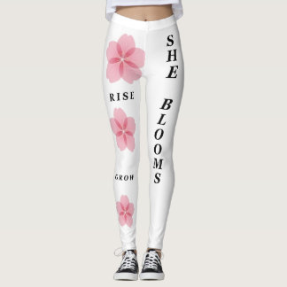 Sakura Blühen & Wachsen Leggings