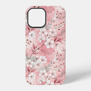 Sakura Blume Pattern Pink iPhone 12 Hülle