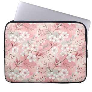 Sakura Blume Pattern Pink Laptopschutzhülle