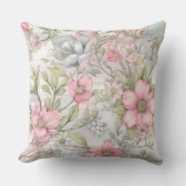 Sakura Blush Serenade Botanisch Kissen