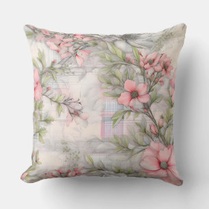 Sakura Blush Serenade Botanisch Kissen
