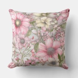 Sakura Blush Serenade Botanisch Kissen