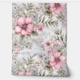 Sakura Blush Serenade Botanisch Tapete