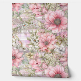 Sakura Blush Serenade Botanisch Tapete