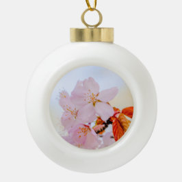 Sakura - Blüte der japanischen Kirsche Keramik Kugel-Ornament